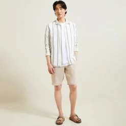 Jules Bermuda chino en lin uni- Short & Bermuda