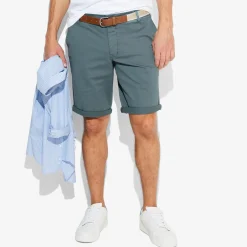 Jules Bermuda chino uni avec ceinture- Short & Bermuda