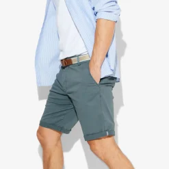Jules Bermuda chino uni avec ceinture- Short & Bermuda