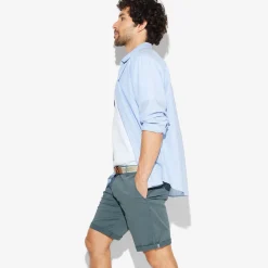 Jules Bermuda chino uni avec ceinture- Short & Bermuda