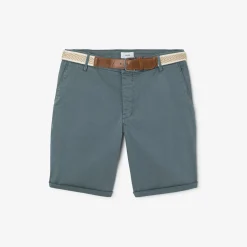Jules Bermuda chino uni avec ceinture- Short & Bermuda