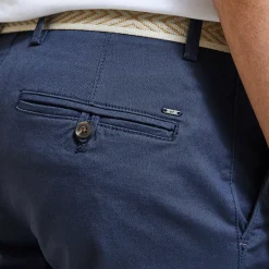 Jules Bermuda chino uni avec ceinture- Short & Bermuda