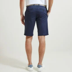 Jules Bermuda chino uni avec ceinture- Short & Bermuda