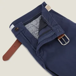 Jules Bermuda chino uni avec ceinture- Short & Bermuda