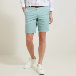 Jules Bermuda chino uni avec ceinture- Short & Bermuda