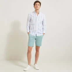 Jules Bermuda chino uni avec ceinture- Short & Bermuda