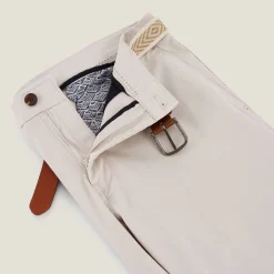 Jules Bermuda chino uni avec ceinture- Short & Bermuda