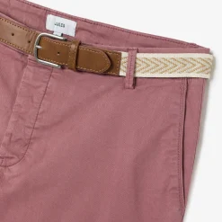 Jules Bermuda chino uni avec ceinture- Short & Bermuda