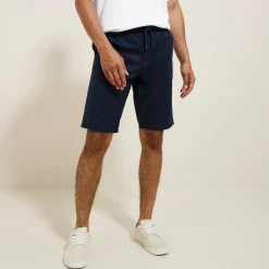 Jules Bermuda uni en coton lin- Short & Bermuda