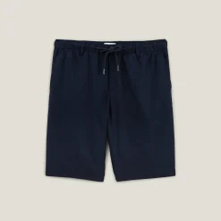 Jules Bermuda uni en coton lin- Short & Bermuda