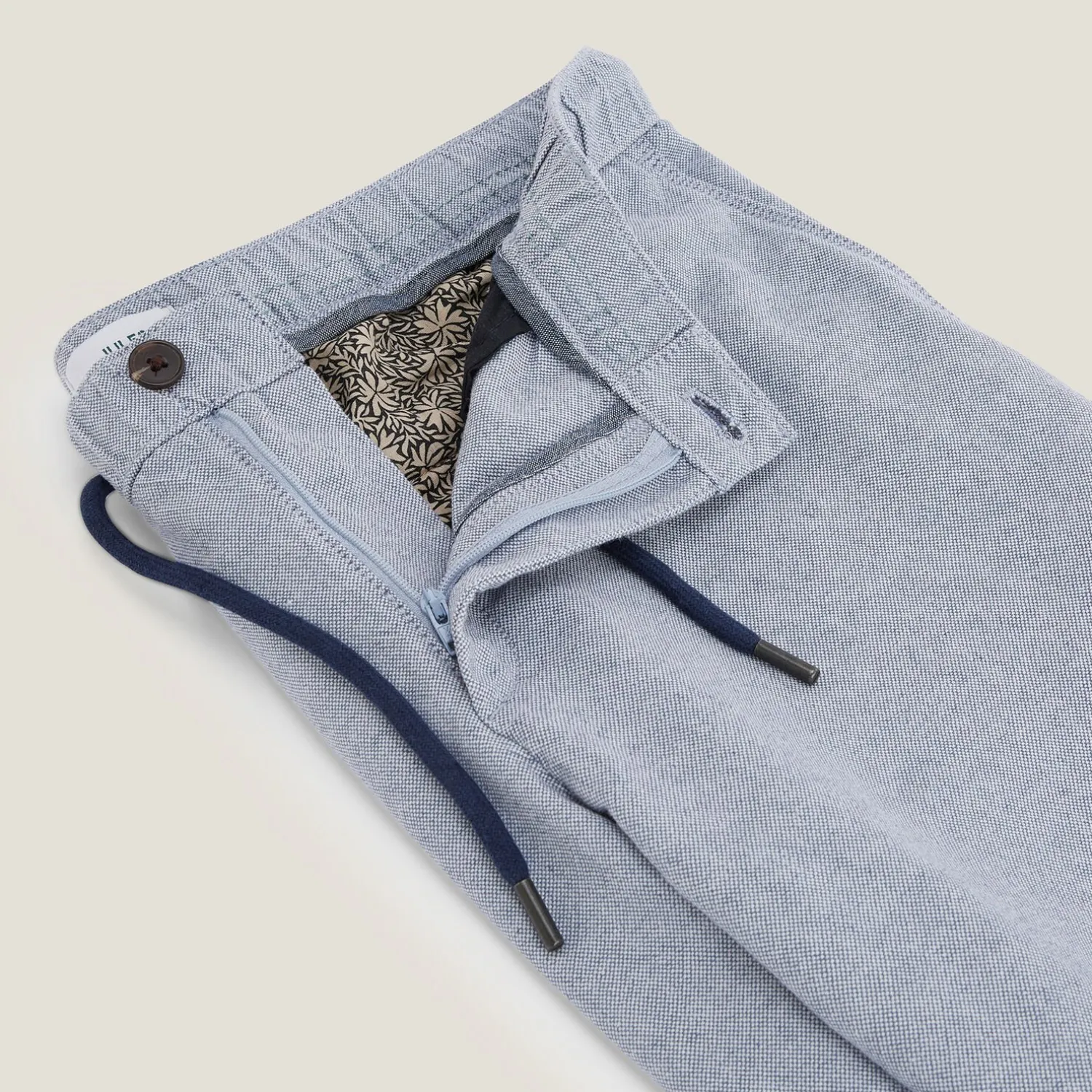 Jules Bermuda uni en coton lin- Short & Bermuda