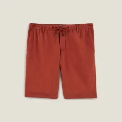 Jules Bermuda uni en coton lin- Short & Bermuda