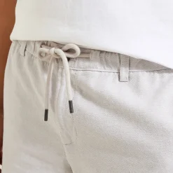 Jules Bermuda uni en coton lin- Short & Bermuda