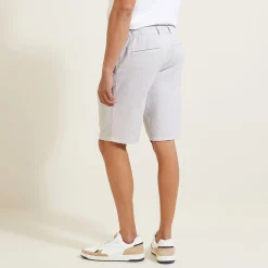 Jules Bermuda uni en coton lin- Short & Bermuda
