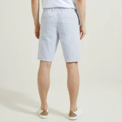 Jules Bermuda uni en coton lin- Short & Bermuda