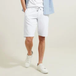 Jules Bermuda uni en coton lin- Short & Bermuda