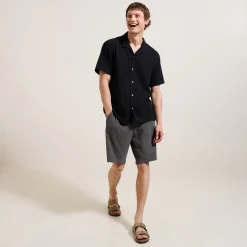 Jules Bermuda uni texturé- Short & Bermuda