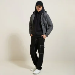 Jules Blouson à capuche en coton- Manteau & Blouson