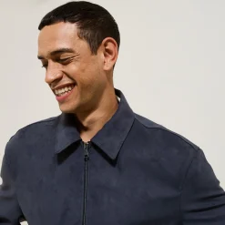 Jules Blouson aspect velours col chemise- Smart Casual|Manteau & Blouson