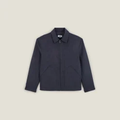 Jules Blouson aspect velours col chemise- Smart Casual|Manteau & Blouson