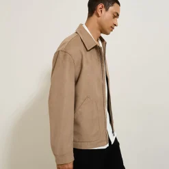 Jules Blouson aspect velours col chemise- Smart Casual|Manteau & Blouson