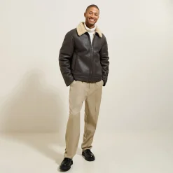 Jules Blouson bombardier en sherpa- Manteau & Blouson