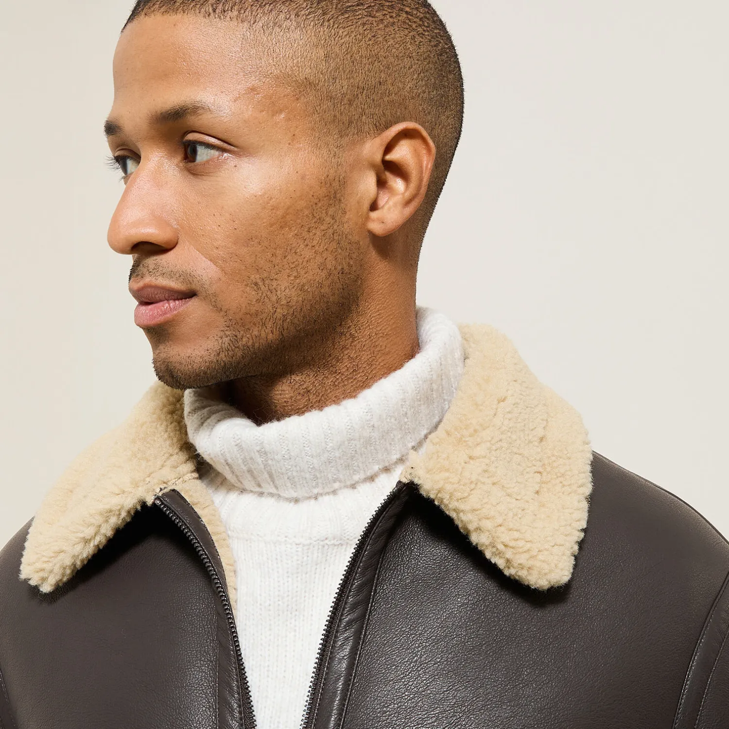 Jules Blouson bombardier en sherpa- Manteau & Blouson