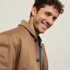 Jules Blouson col châle boutonné- Manteau & Blouson