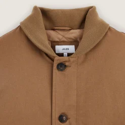 Jules Blouson col châle boutonné- Manteau & Blouson
