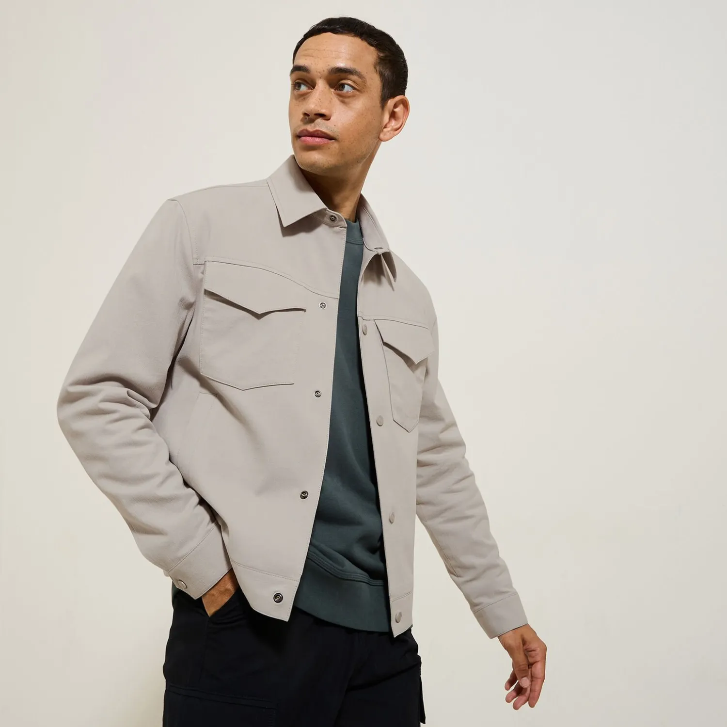 Jules Blouson court col chemise- Smart Casual|Manteau & Blouson