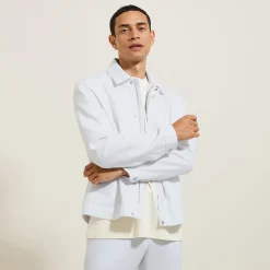 Jules Blouson en lin col chemise- Manteau & Blouson