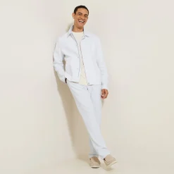 Jules Blouson en lin col chemise- Manteau & Blouson