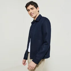 Jules Blouson en lin col chemise- Manteau & Blouson