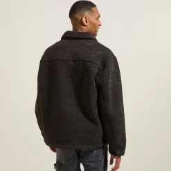 Jules Blouson en sherpa col chemise- Manteau & Blouson