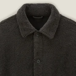 Jules Blouson en sherpa col chemise- Manteau & Blouson