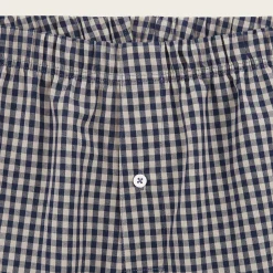 Jules Caleçon à carreaux en coton- Caleçon