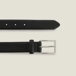 Jules Ceinture en cuir saffiano avec boucle- Ceinture Et Bretelles|Ceinture & Bretelles