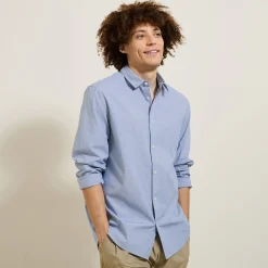 Jules Chemise en coton à petits carreaux- Smart Casual|Chemise Formelle