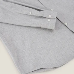 Jules Chemise en coton flanelle slim- Smart Casual|Chemise Formelle