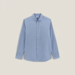 Jules Chemise en coton flanelle slim- Smart Casual|Chemise Formelle