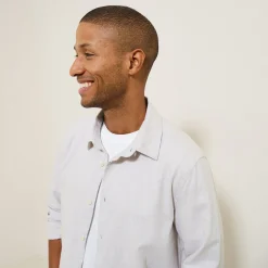 Jules Chemise en coton flanelle col classique- Chemise