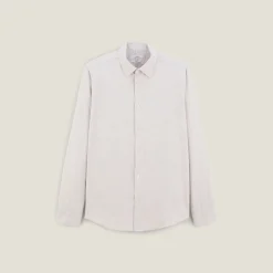 Jules Chemise en coton flanelle col classique- Chemise