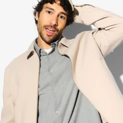 Jules Chemise en coton flanelle col classique- Chemise