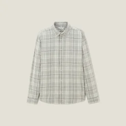 Jules Chemise en coton flanelle à carreaux- Chemise