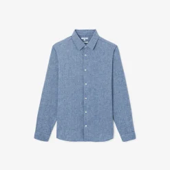 Jules Chemise en coton flanelle col classique- Chemise