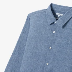 Jules Chemise en coton flanelle col classique- Chemise