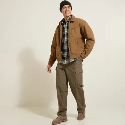 Jules Chemise en coton flanelle à carreaux- Chemise