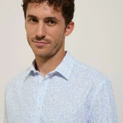 Jules Chemise en coton imprimé fleuri- Chemise Formelle|Chemise