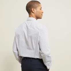 Jules Chemise en coton imprimé géométrique- Chemise Formelle|Chemise