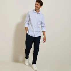 Jules Chemise en coton imprimé géométrique- Smart Casual|Chemise Formelle